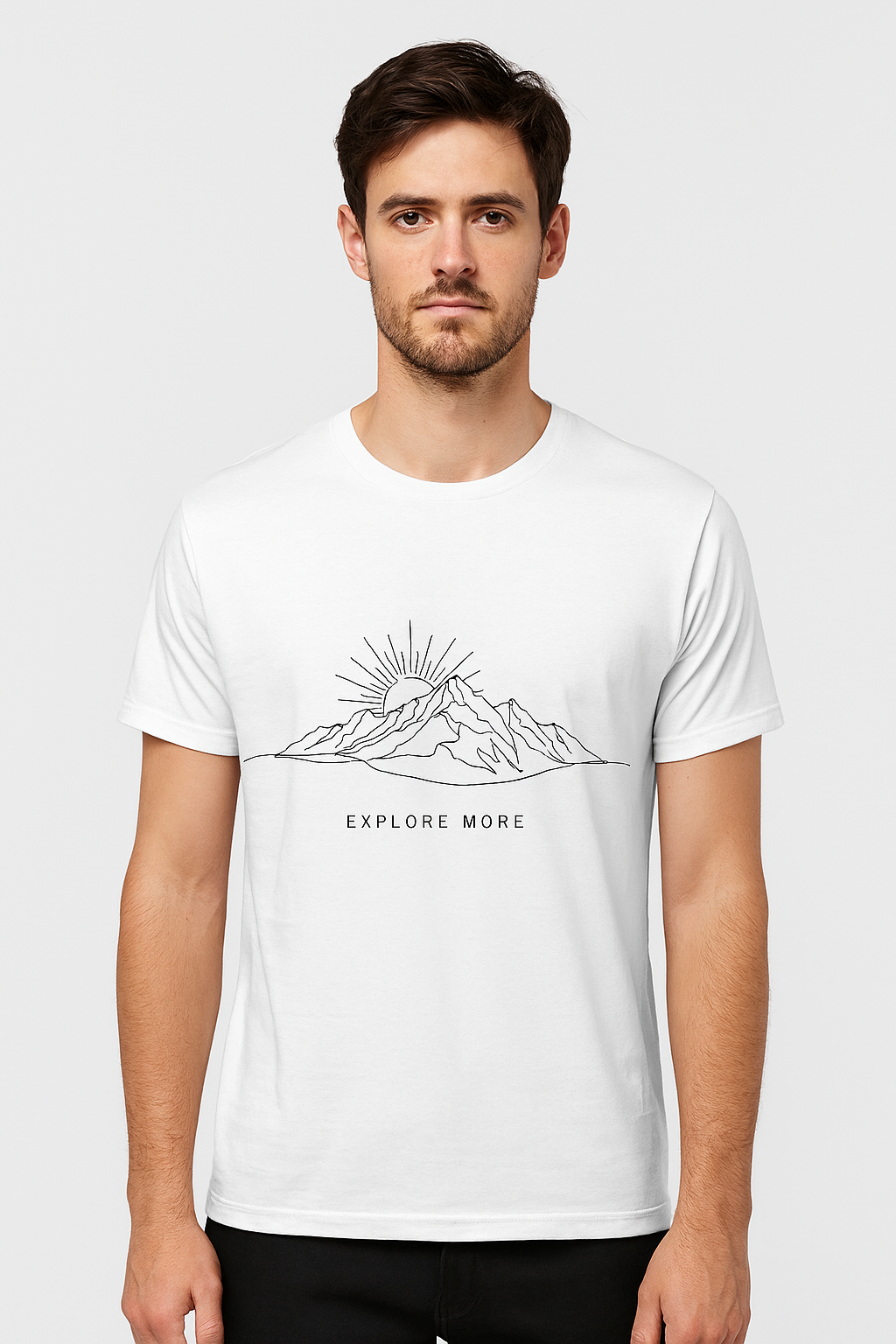Minimalist Adventure & Wanderlust Graphic Tee