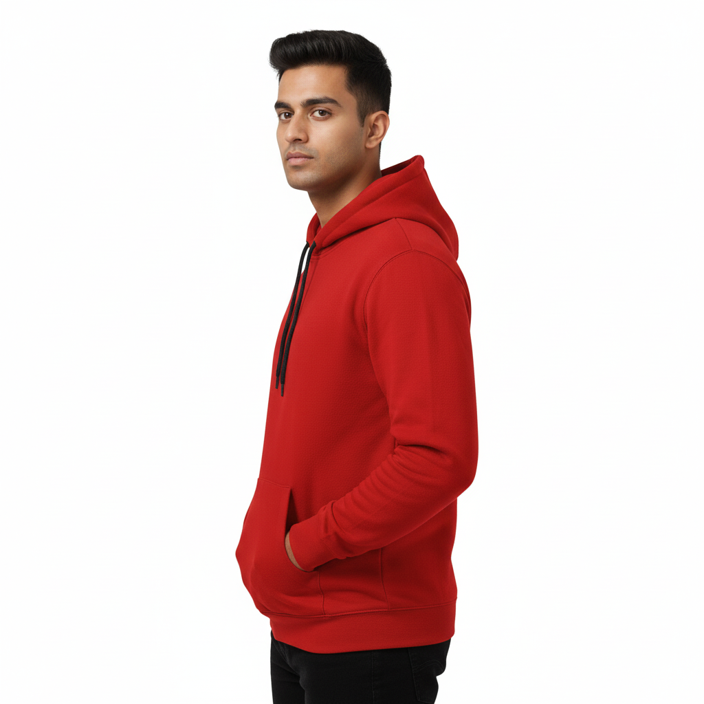 Unleash Your Style: Premium Red Pullover Hoodie